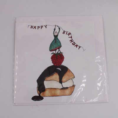 Papeterie Grußkarte Crispyraspberry Accessoires Zauberladen Hietzing