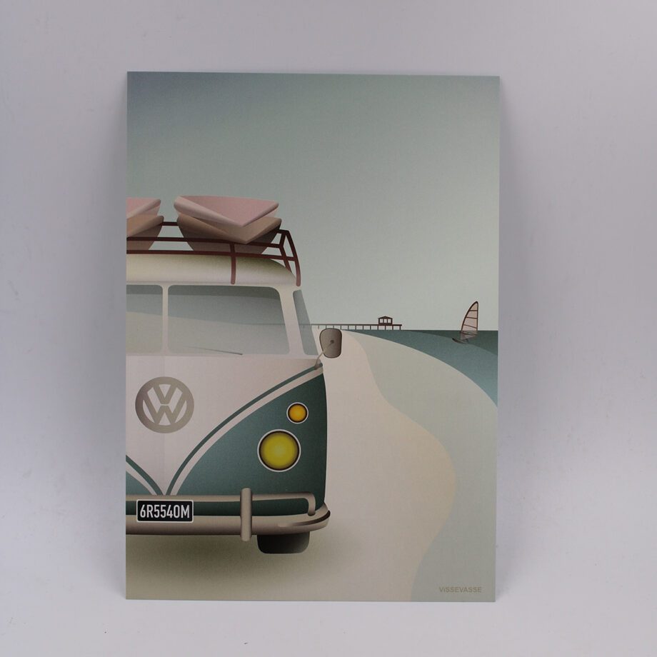 Papeterie Poster Wanddeko VW Camper Vissevasse Accessoires Zauberladen Hietzing