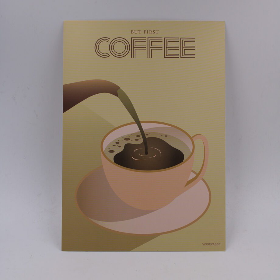 Papeterie Poster Wanddeko Coffee Kaffee Vissevasse Accessoires Zauberladen Hietzing