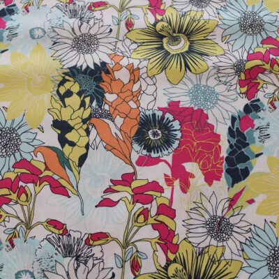 Art Gallery Fabrics Blumen Flowers Patchwork Baumwolle Stoffe Nähen Hietzing Zauberladen