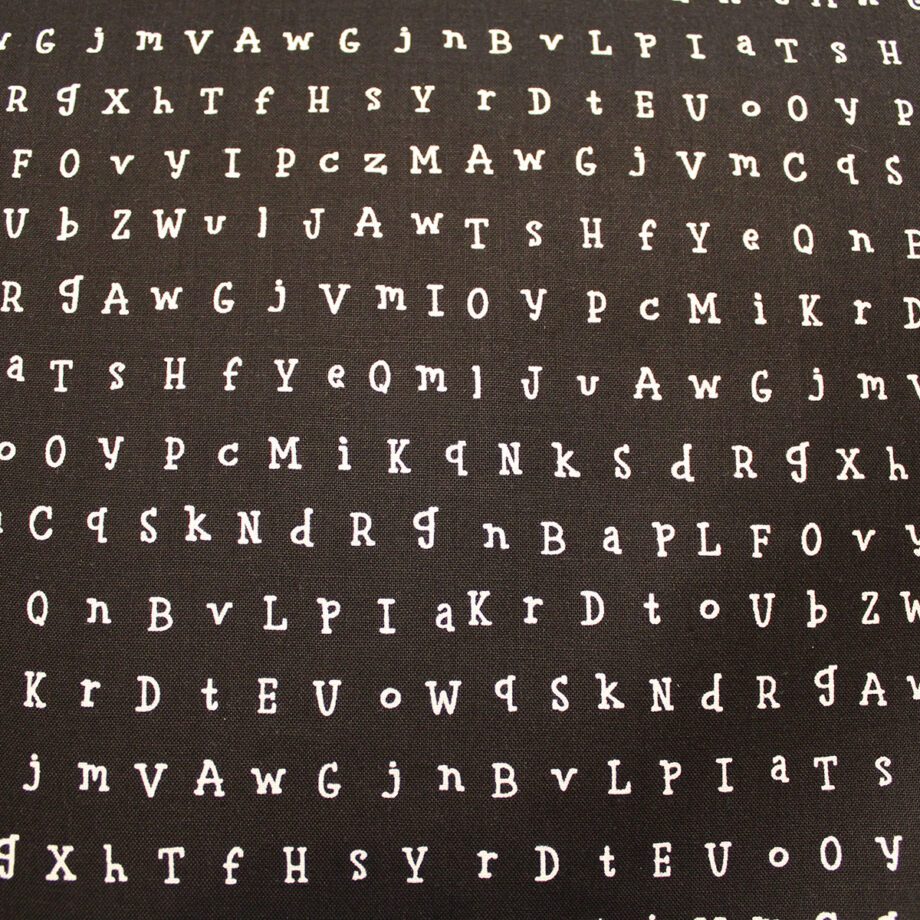 Baumwolle Patchwork Stoffe Nähen Zauberladen Hietzing Buchstaben Letters
