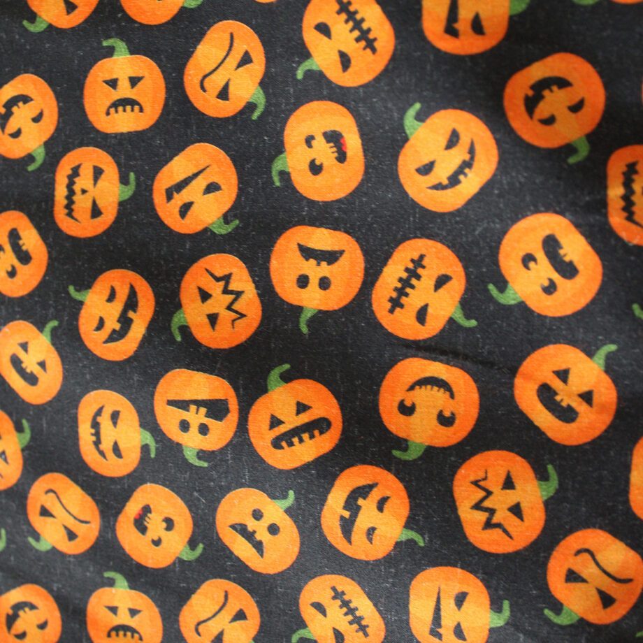 Nähen Stoffe Hietzing Zauberladen Baumwolle Patchwork Kürbis Pumpkin Halloween