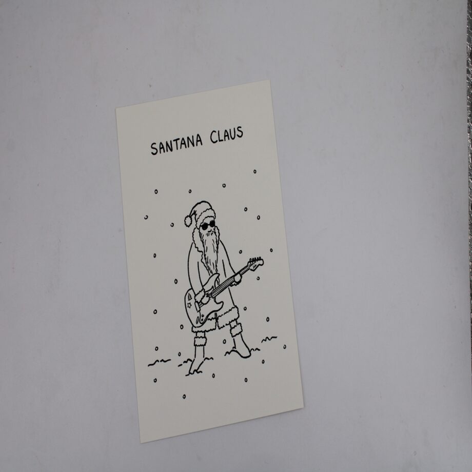 Karte "Santana Claus"