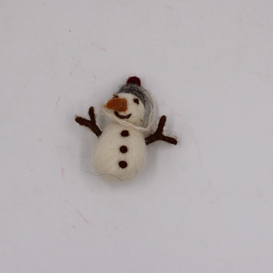Zauberladen Hietzing Christmas Weihnachten Filz Schneeman Snowman