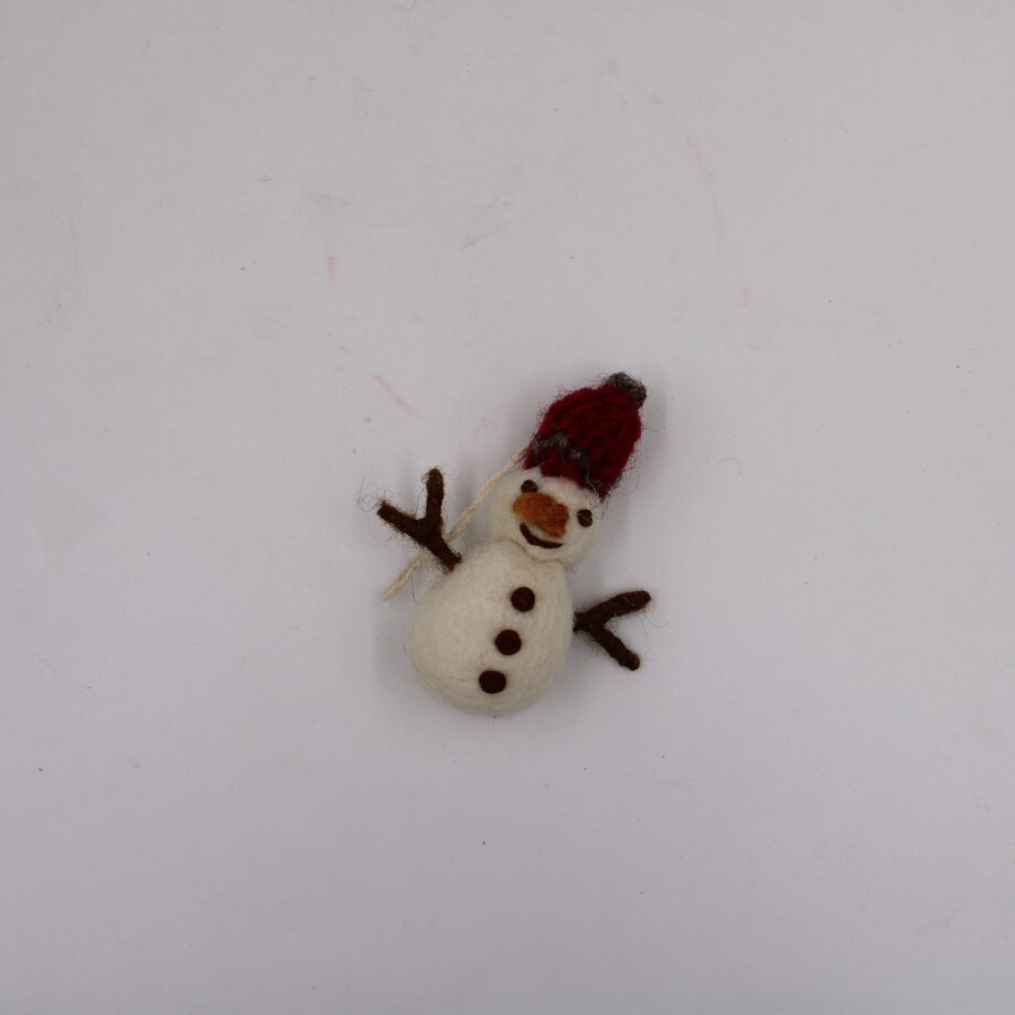Zauberladen Hietzing Christmas Weihnachten Filz Schneemann Snowman
