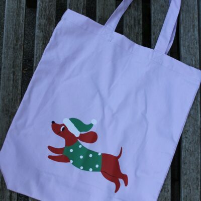 Tasche Hund Jutebag Zauberladen