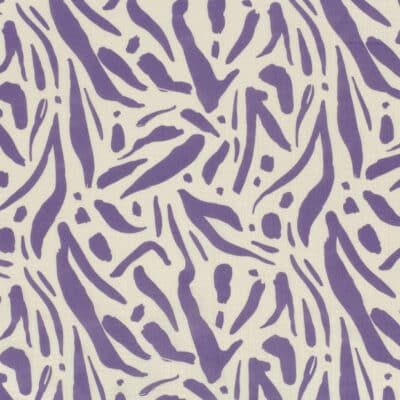 Double Gauze Muster lila